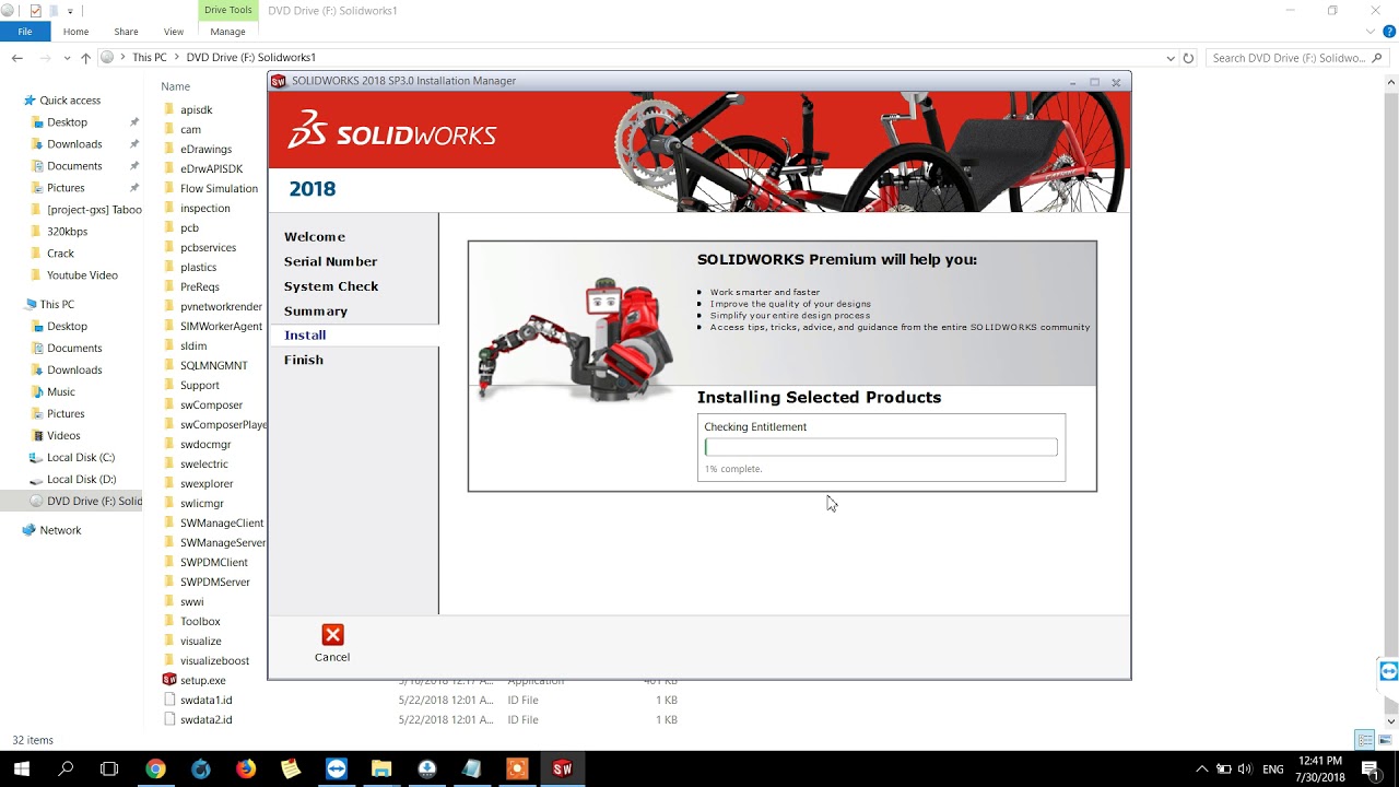 uninstall solidworks 2018